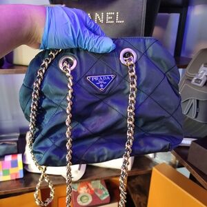 PRADA Tessuto Shoulder Bag